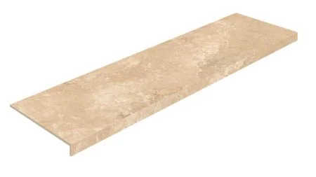 Керамогранит Coliseum Аурелия Беж Ступень фронтальная (Натуральный, 33х120) в Кургане