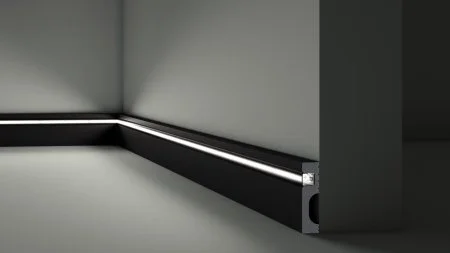 Профиль NMC Wallstyl IL11 Black (80х20х2000мм) в Кургане