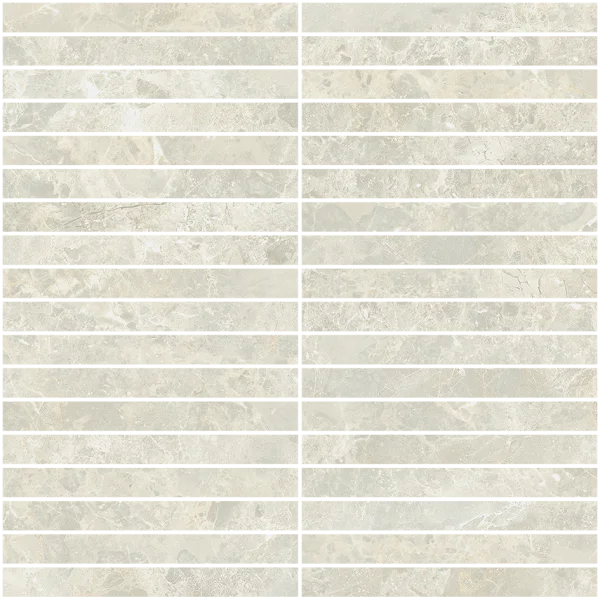 Керамогранит Coliseum Да Винчи Уайт Мозаика Стрип (Натуральная, 30х30) в Кургане