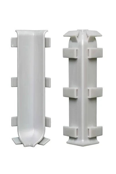 Внутренний угол Bonkeel ПЛ80 серый (ПВХ) в Кургане