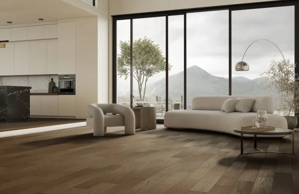 Паркетная доска Quartz Parquet Классик 5 мм Дуб Брауни 413 в Кургане