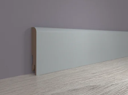 Плинтус MDF Bonkeel 24067 Скай Грей (80х16х2400 мм) в Кургане