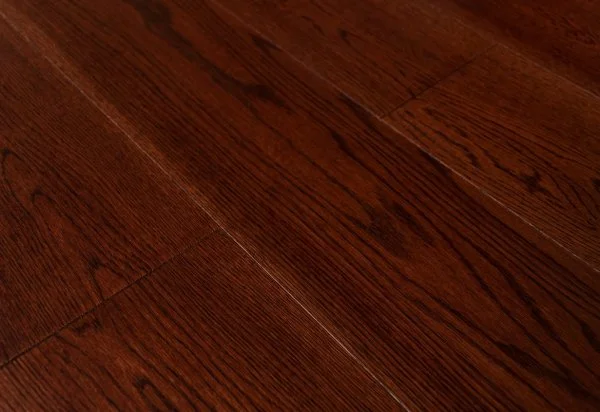 Массивная доска Аmber Wood Дуб шоколад браш лак 18*120*300-1800 мм в Кургане