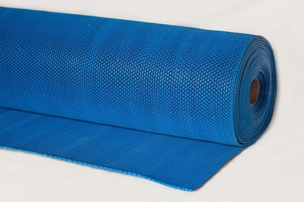 Грязезащитное рулонное покрытие ЗигЗаг Синий 4,5 мм (1,2 м) Китай в Кургане