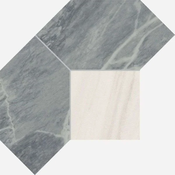 Керамогранит Italon Шарм Экстра Атлантик 28,5х21 мозаика Полигон в Кургане