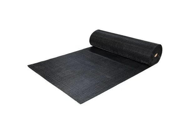 Грязезащитное рулонное покрытие ЗигЗаг Черный 5 мм (0,9 м) Китай в Кургане