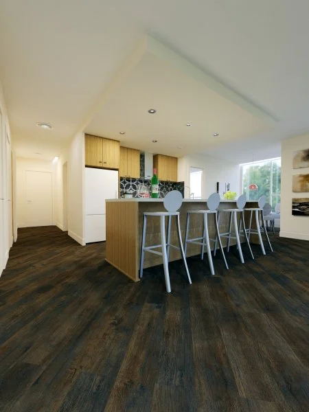 Кварц-виниловая плитка FineFloor Light Дуб Берген FF-1372 в Кургане