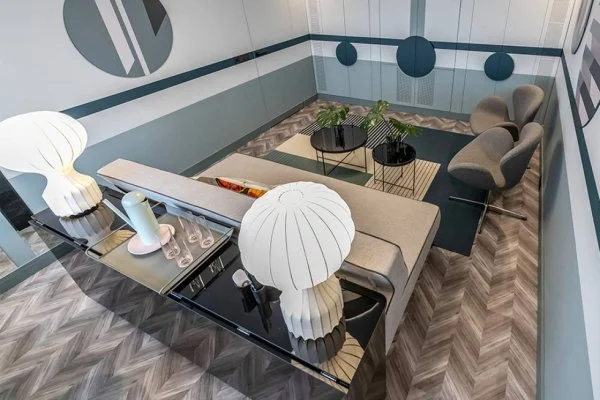 Пробковое покрытие CorkStyle Chevron Silver (1235*305*6 мм) HC в Кургане