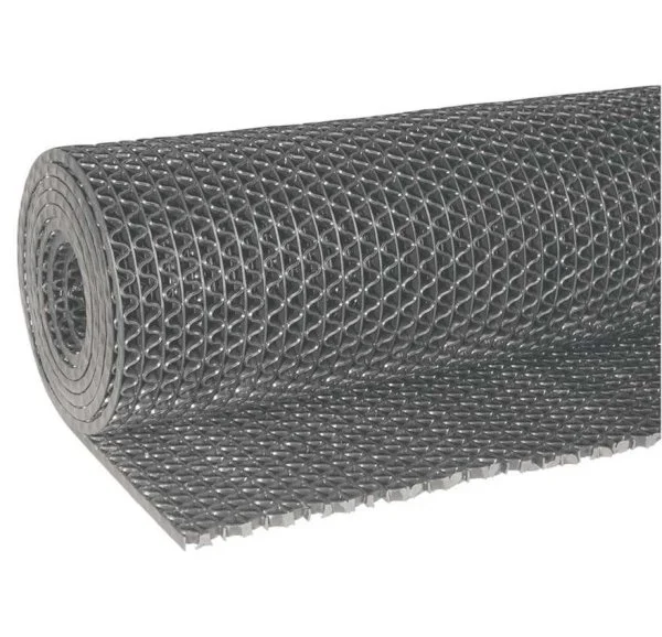 Грязезащитное рулонное покрытие ЗигЗаг Серый 4,5 мм (0,9 м) Китай в Кургане