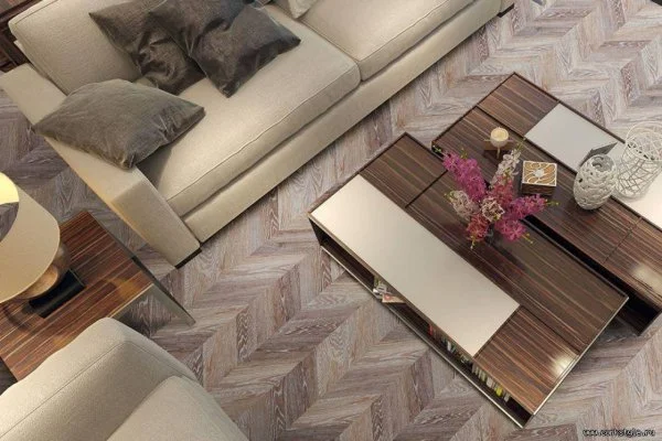 Пробковое покрытие CorkStyle Chevron Brown (1235*305*6 мм) HC в Кургане