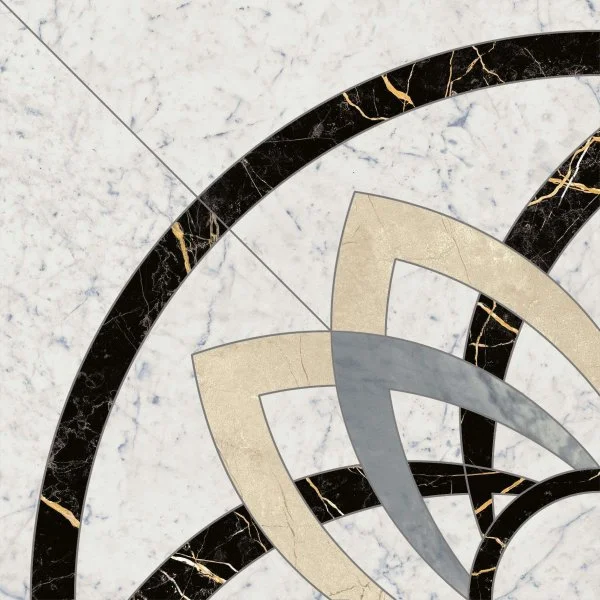 Керамогранит Italon Шарм Экстра Каррара Розон Анголо 59х59 в Кургане