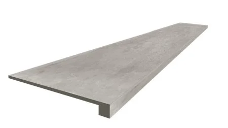 Керамогранит Coliseum Экспо Грэй Ступень фронтальная (Натуральный, 33х60) в Кургане