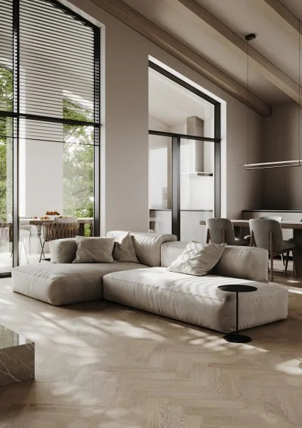 Паркетная доска Quartz Parquet Штучный паркет Дуб Пряная Ваниль 44-1258-05 в Кургане