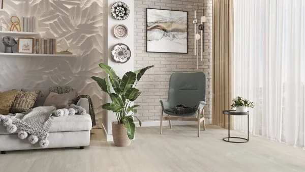 Каменно-полимерная плитка Alpine Floor Solo Виваче ECO 14-2, 3,5 мм 34 класс в Кургане