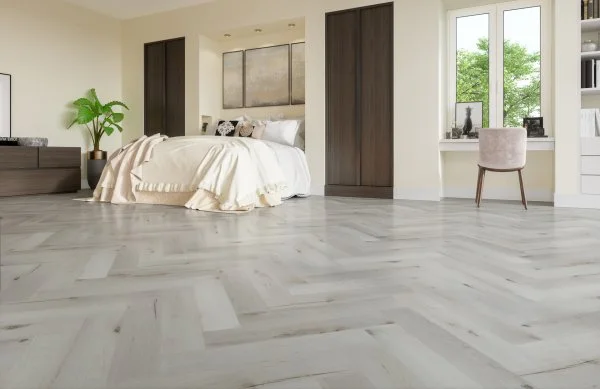 Кварц-виниловая плитка Fargo Parquet 4мм 33-DL1601 Дуб Снежный (Градиент) в Кургане