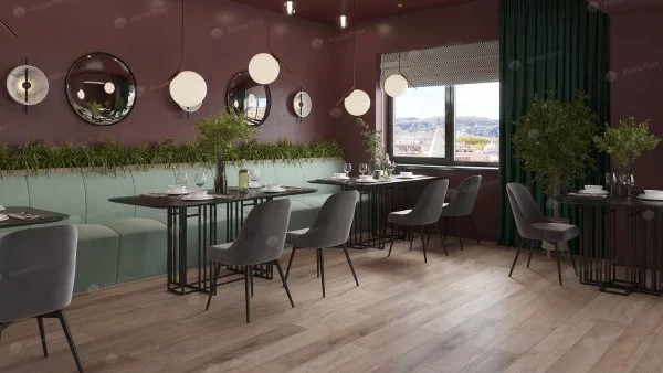 Кварц-виниловая плитка Alpine Floor Premium XL Дуб Персиковый ЕСО 7-20, 8 мм. 43 класс в Кургане