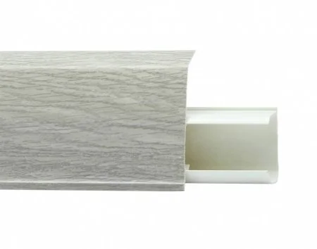 Пластиковый плинтус Royce №545 Дуб Париж (55х23х2200мм) в Кургане