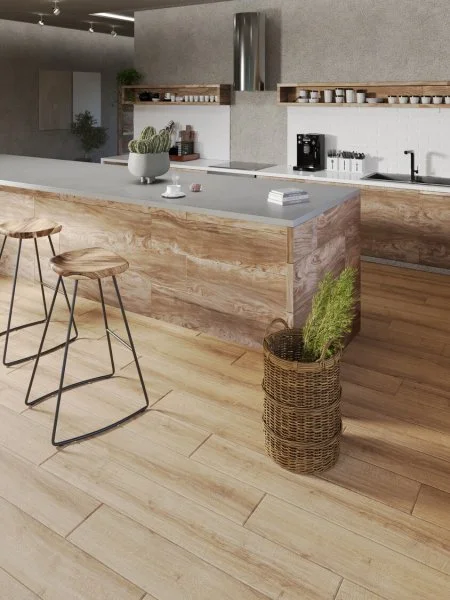 Ламинат Egger PRO 8/33 4V Large Aqua+ Дуб Шерман светло-коричневый EPL204 в Кургане