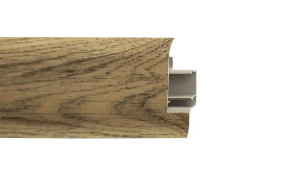 Пластиковый плинтус Bonkeel Color BC6008 (60х25х2200 мм) в Кургане