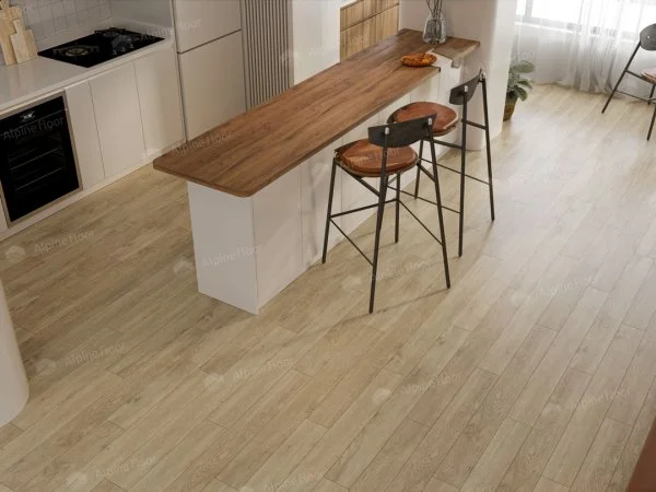 Каменно-полимерная плитка Alpine Floor Grand Sequoia Village Миндаль ECO 11-607 4мм, 43 класс в Кургане