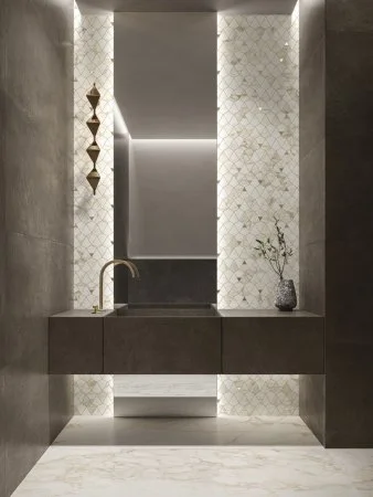 Керамогранит Italon Этернум Кофи 60х120 (Натуральная и Реттифицированная) в Кургане