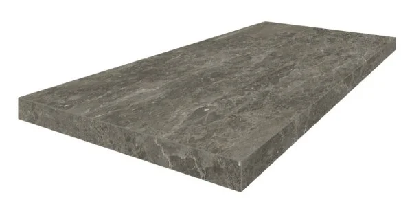 Керамогранит Coliseum Да Винчи Браун Ступень угловая левая (Натуральный, 33х60) в Кургане