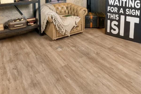 Каменно-полимерная плитка Alpine Floor Grand Sequoia Секвоя Карите ECO 11-9, 4мм 43 класс в Кургане