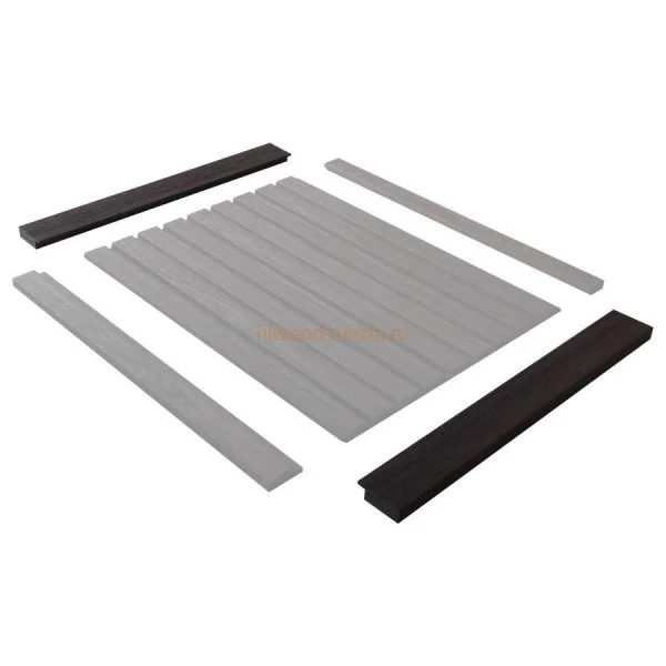 Финишный молдинг LF1 BR395K (50х17х2700мм) в Кургане