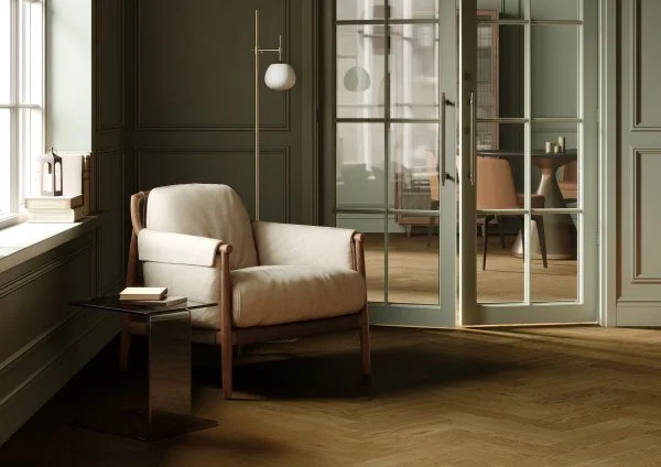 Паркетная доска Quartz Parquet Штучный паркет Дуб Кедровый Латте 44-1258-59 в Кургане