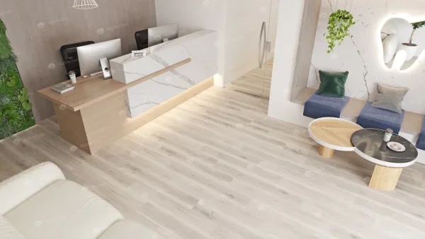 Кварц-виниловая плитка Alpine Floor Ultra Дуб Полярный ЕСО 5-19 2 мм. 34 класс в Кургане