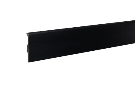 Плинтус дюрополимерный Bonkeel 02 Черный (80х14х2000 мм) в Кургане