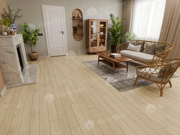 Каменно-полимерная плитка Alpine Floor Grand Sequoia Village Камфора ECO 11-507 4мм, 43 класс в Кургане