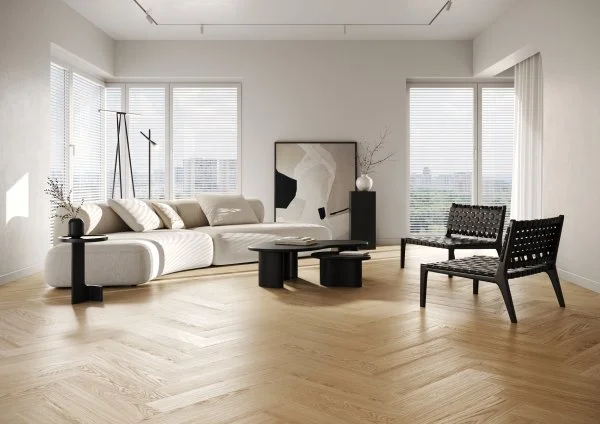 Паркетная доска Quartz Parquet Английская Ёлка Дуб Тоскана 33-407 в Кургане