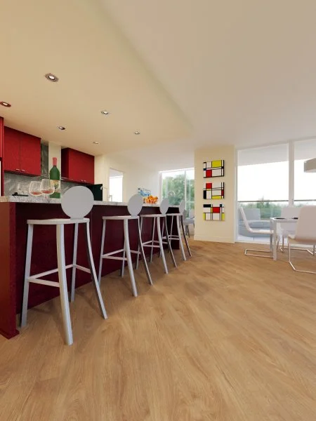 Кварц-виниловая плитка FineFloor Light Дуб Эно FF-1371 в Кургане