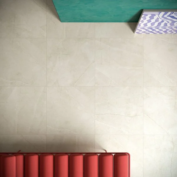 Керамогранит Coliseum Фьямма Уайт 60х60 (Натуральный и Реттифицированный) в Кургане