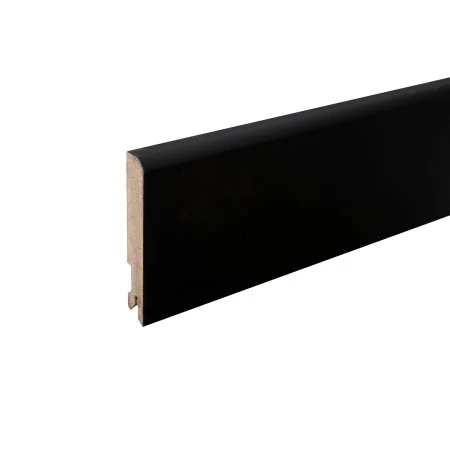 Плинтус MDF Bonkeel 24032 Чёрный Софт (100х16х2400 мм) в Кургане