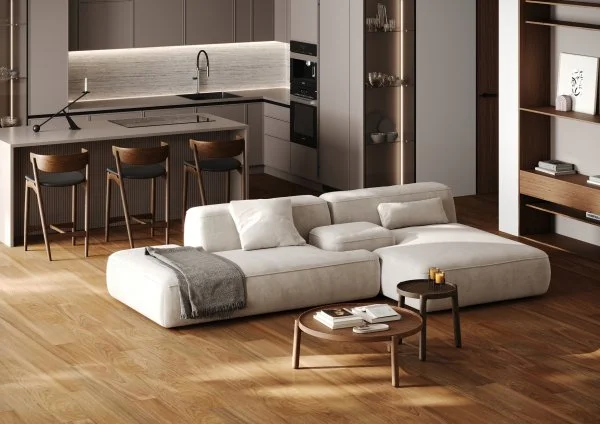 Паркетная доска Quartz Parquet Классик 5 мм Дуссия Африканская 550-63 в Кургане