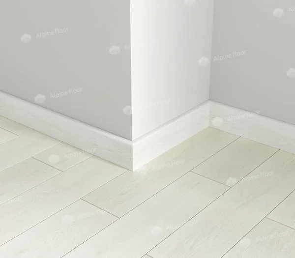 Кварцевый плинтус Alpine Floor Parquet Light 13-0 Белый в Кургане