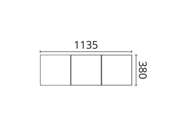 Декоративная панель NMC Arstyl Domino (113.5x38x3.8 см) в Кургане