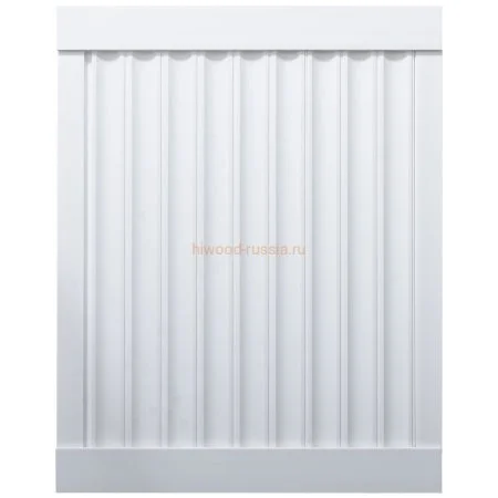 Финишный молдинг LF124A NP правый белый (42х12х2700мм) в Кургане