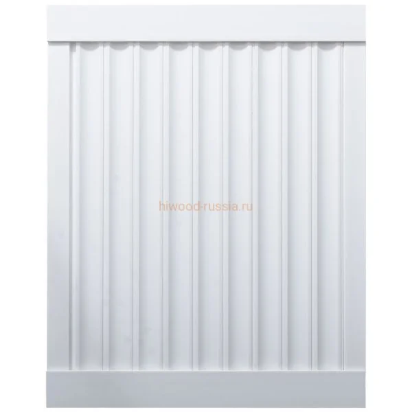 Финишный молдинг LF124A NP правый белый (42х12х2700мм) в Кургане