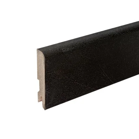 Плинтус MDF Bonkeel 24034 Чёрный Лофт (80х16х2400 мм) в Кургане