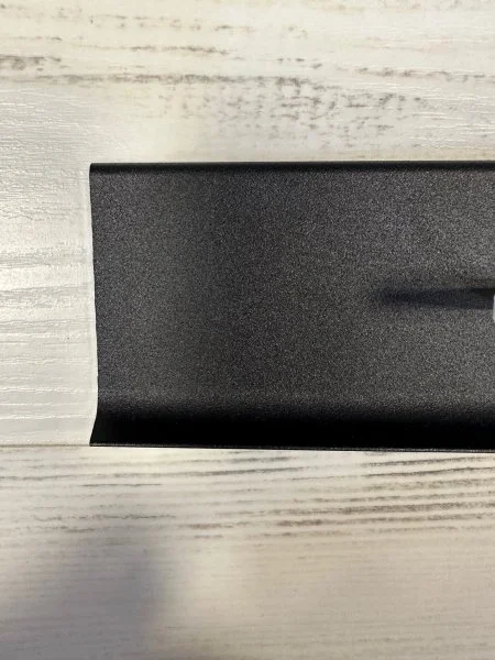 Алюминиевый плинтус Bonkeel ПЛ80 515л Черный (78,5х11,2х2500мм) в Кургане