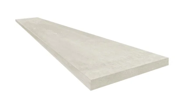 Керамогранит Coliseum Экспо Уайт Ступень угловая правая (Натуральный, 33х60) в Кургане