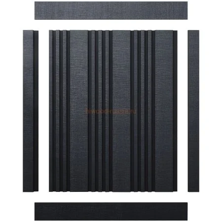 Финишный молдинг LF1 BK114K (50х17х2700мм) в Кургане