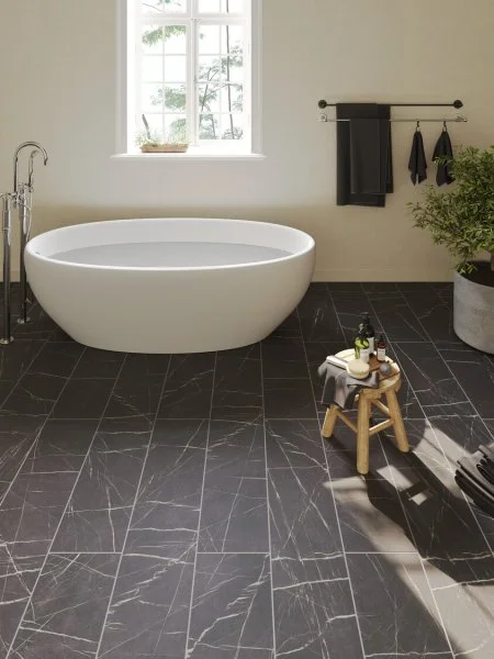 Ламинат Egger PRO 8/33 4V Large Aqua+ Камень Пьетра Гриджиа чёрный EPL246 в Кургане