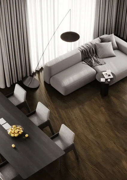 Паркетная доска Quartz Parquet Классик 5 мм Дуб Брауни 413 в Кургане