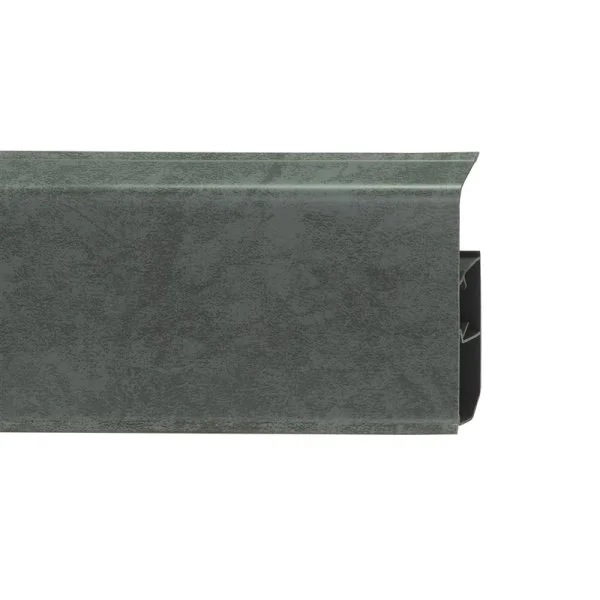 Пластиковый плинтус Royce №340 Мрамор Тёмный (80х24х2200мм) в Кургане