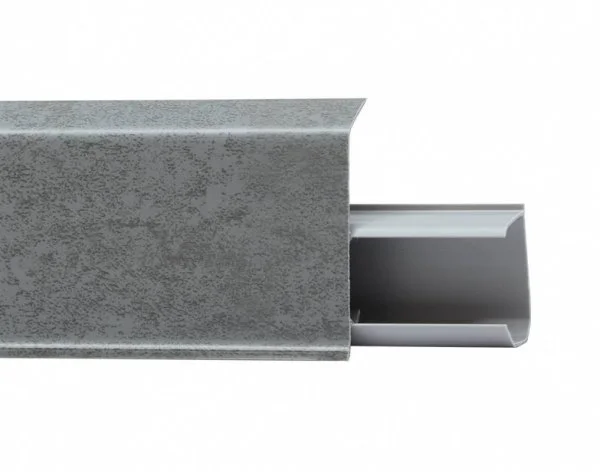 Пластиковый плинтус Royce №551 Грей (55х23х2200мм) в Кургане