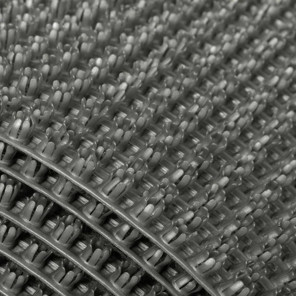 Щетинистое покрытие Альфа-Стиль 128 Серый металлик - 0,9х15 м. пог в Кургане